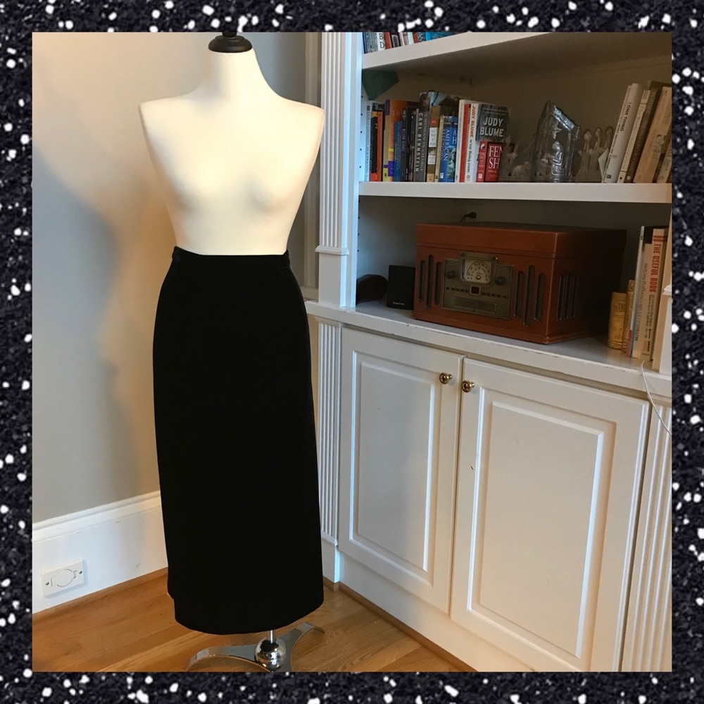 R&K Evening Velvet Formal Skirt